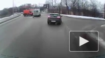 На Васильевском острове в аварию попала машина скорой помощи