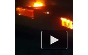 Минувшей ночью в Калуге сгорел популярный батутный центр