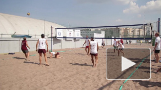 Петербургские волейболисты против алкоголя