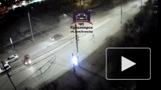 Видео смертельной аварии в Красноярске появилось в интернете
