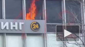 Пожар на Зубовском бульваре в Москве локализовали