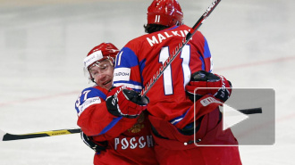 Сборная России разгромила финнов в полуфинале со счетом 6:2