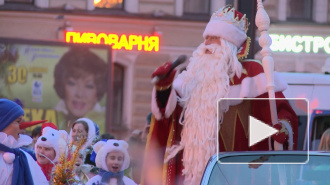 В Петербурге встретили Деда Мороза