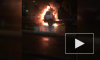 Видео: на Культуры сгорел МАЗ: водитель успел выскочить из машины