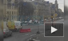 Видео: на Московском каршеринг перевернулся на крышу 