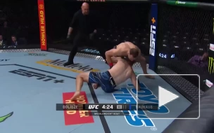 Появилось видео яркого нокаута Романа Долидзе на UFC Fight Night