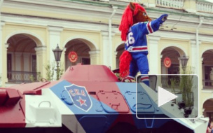 В Петербурге прогремел парад чемпионов СКА