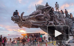 Видео с Burning Man 2019: яркие моменты фестиваля