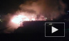 Кемерово: пожар в автомагазине попал на видео