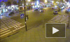 Автолюбитель протаранил машины на Невском