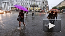 Над Петербургом разверзлись хляби небесные