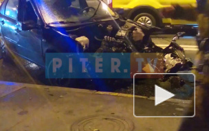 На пересечении Ленинского и Котина столкнулись три автомобиля