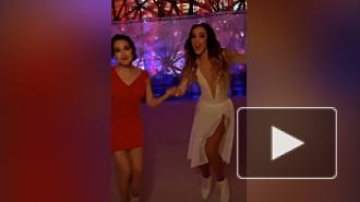 Алина Загитова и Ольга Бузова вместе станцевали на льду