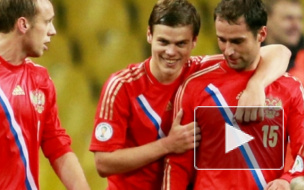 Товарищеский матч Россия - Словакия, 26.05.2014: после первого тайма счет 0:0