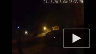 Видео падения и взрыва метеорита у Детройта