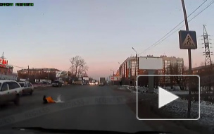 В интернете появилось видео наезда на мальчика в Омске