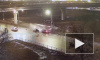 Видео с камер: на Народного Ополчения в ДТП пострадали водитель и пассажиры Audi