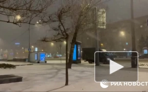 В Москве начался ледяной дождь
