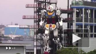 В Японии протестировали гигантского 18-метрового робота Гандама