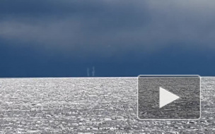 Над Финским заливом пронесся смерч 