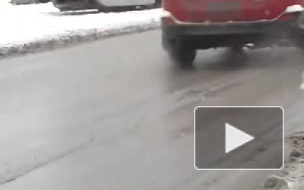 Появилось видео горящего трамвая в Перми