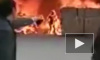 Огненное видео из Китая: Горящий человек вышел из полыхающего здания
