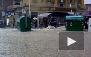 4.11.2011  дождь и его последствия в Генуе