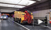 Видео из Москвы:В Алабяно-Балтийском тоннеле загорелся автобус