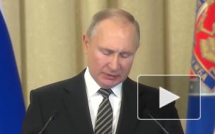 Путин поручил ФСБ бороться с хищениями средств, выделенных на борьбу с коронавирусом 