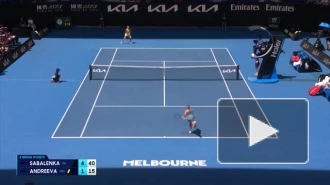 Андреева уступила в 1/8 финала Australian Open