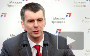 Прохоров в Петербурге поел пышек, припомнил Жириновскому осла и похвастался «б…дями»
