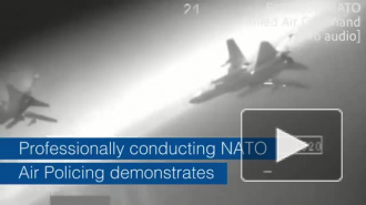 Бельгийские F-16 перехватили Су-24М и прикрывавшие их Су-27