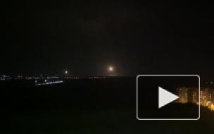 В Воронеже появилось видео взрывов над полигоном Погоново