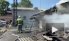 В Иркутске вспыхнул пожар в гостевом доме
