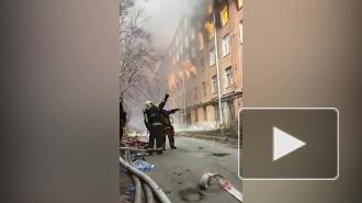 Площадь возгорания на "Невской мануфактуре" достигла 10 тыс. кв. метров