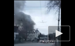 Видео очевидца: утро в городе Керчь началось с пожара