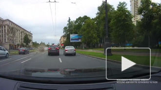 Массовое ДТП на Московском проспекте попало на видео