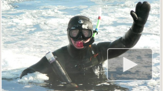 Десятки спасателей подключились к поискам пропавшего подводного охотника на озере Долгое