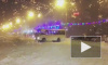 Видео: в Ростове маршрутка устроила опасный дрифт на Театральной площади