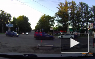 Появилось видео смертельного ДТП в Пензе с участием мотоциклиста и иномарки