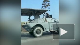 В центр Минска выдвинулась военная техника перед акцией оппозиции
