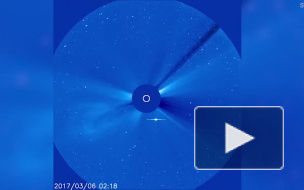 Появилось видео необычной вспышки на Солнце, снятой в США