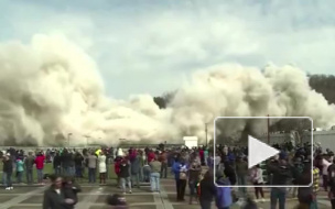 Опубликовано видео взрыва самого большого небоскреба в Кентукки