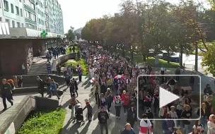 В Минске начался оппозиционный женский митинг