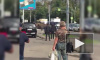 В Москве полицейские поймали лося около метро "Выхино"