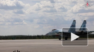 Минобороны: Су-34 нанесли удар по командному пункту и живой силе ВСУ