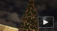 На Дворцовой площади зажглась главная новогодняя ель Пет...