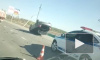 Жесткое видео из Тюмени: трассу не поделили две легковушки