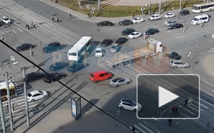 На перекрестке улиц Уральская и Наличная погоня закончилась ДТП