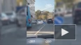 Автомобиль сотрудников ДПС столкнулся с Mercedes в Москв...
